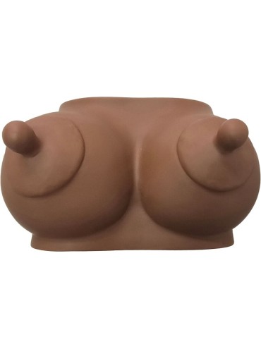 DIABLO PICANTE HUCHA FORMA DE TETAS TONO OSCURO