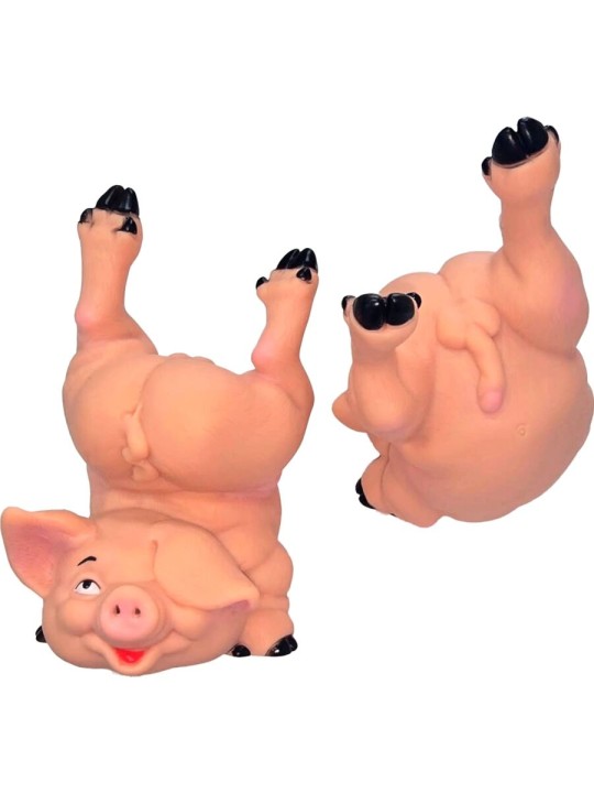 DIABLO PICANTE HUCHA FORMA DE CERDITO DESNUDO