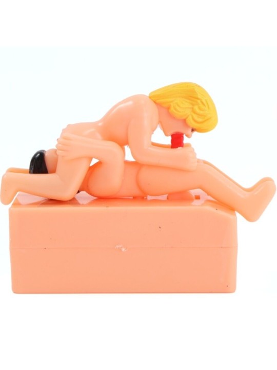 DIABLO PICANTE MUNECO BROMA POSTURA SEXUAL 69 CON CUERDA