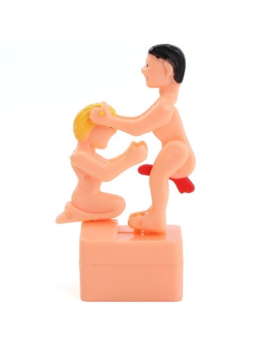 DIABLO PICANTE MUNECO BROMA POSTURA SEXUAL FELACION CON CUERDA