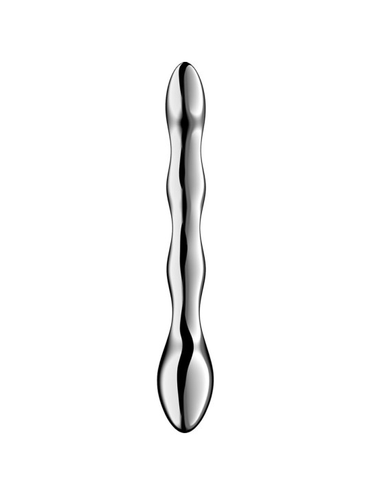 SATISFYER COSMIC CREST 2 DILDO ACERO INOXIDABLE DOBLE USO