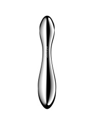 SATISFYER PURE GRAVITY 2 DILDO ACERO INOXIDABLE DOBLE USO