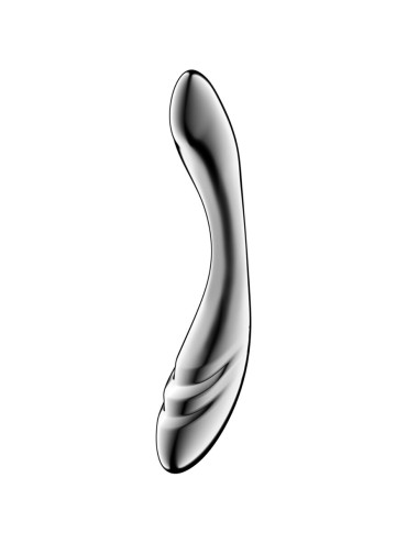 SATISFYER PURE GRAVITY 3 DILDO ACERO INOXIDABLE DOBLE USO