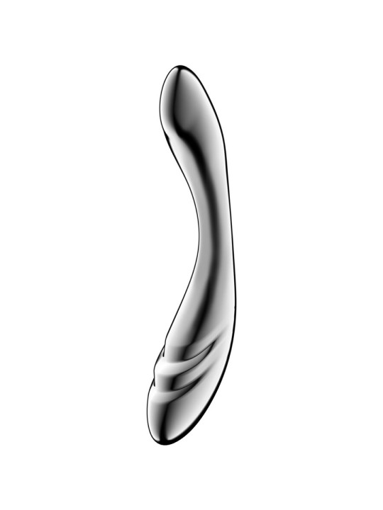 SATISFYER PURE GRAVITY 3 DILDO ACERO INOXIDABLE DOBLE USO