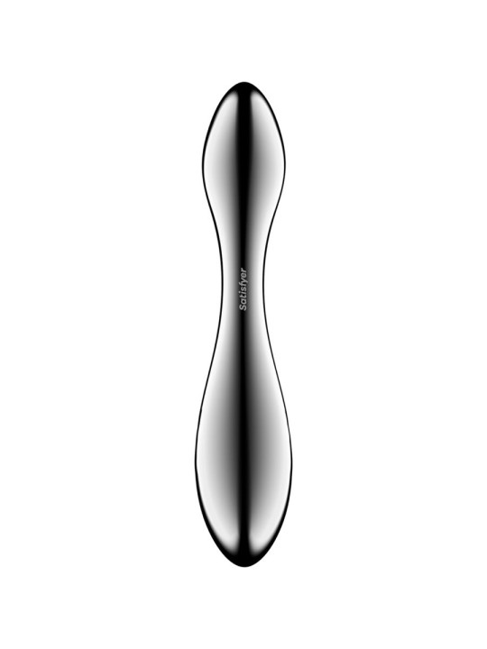SATISFYER PURE GRAVITY 3 DILDO ACERO INOXIDABLE DOBLE USO