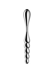 SATISFYER STAR FORCE 1 DILDO ACERO INOXIDABLE DOBLE USO