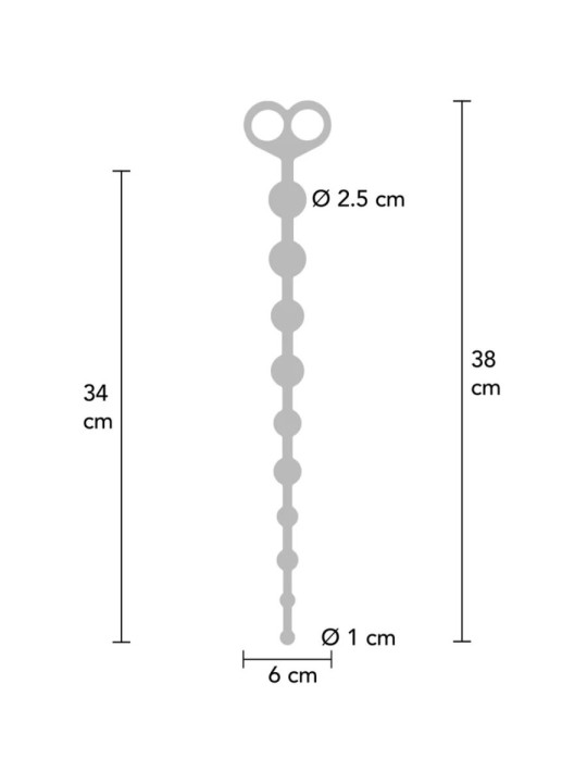 TOYJOY BOLAS ANALES FLEXIBLES