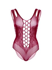 LEG AVENUE 81641X BODY TIRANTES SIN COSTURAS BURDEOS TALLA 1X 2X