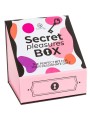 SECRET PLAY CAJA DE PLACERES PARA PAREJAS DADOS BALA VIBRADORA PLUMERO