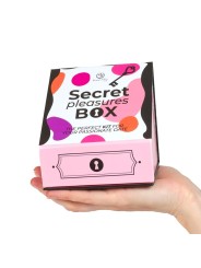 SECRET PLAY CAJA DE PLACERES PARA PAREJAS DADOS BALA VIBRADORA PLUMERO