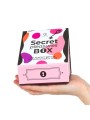 SECRET PLAY CAJA DE PLACERES PARA PAREJAS DADOS BALA VIBRADORA PLUMERO