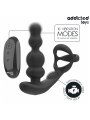 ADDICTED TOYS MASAJEADOR PROSTATICO ROTATORIO CONTROL REMOTO