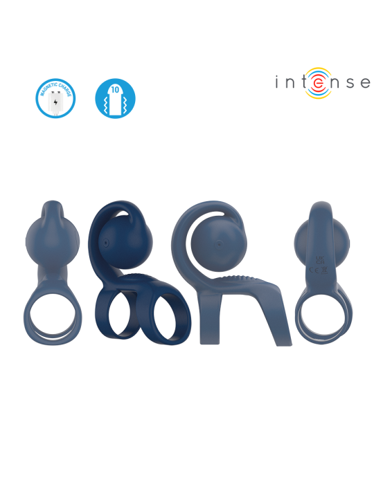 INTENSE TYSON ANILLO POTENCIADOR CON CARACOL VIBRADOR O 32 CM