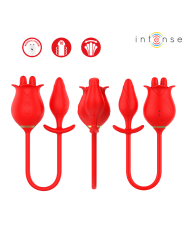 INTENSE MELANIE DOBLE ESTIMULADOR CLITORIS CON LENGUA ZIGZAG