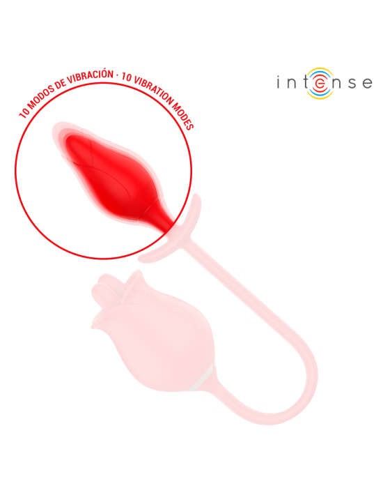 INTENSE MELANIE DOBLE ESTIMULADOR CLITORIS CON LENGUA ZIGZAG