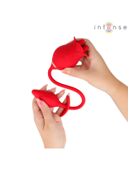 INTENSE MELANIE DOBLE ESTIMULADOR CLITORIS CON LENGUA ZIGZAG