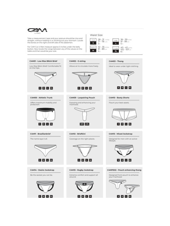 CUT4MEN CALZONCILLO CORTE BAJO RAINBOW S