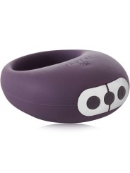 JE JOUE MIO ANILLO PARA EL PENE VIBRADOR FUERTE Y FLEXIBLE MORADO