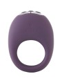 JE JOUE MIO ANILLO PARA EL PENE VIBRADOR FUERTE Y FLEXIBLE MORADO
