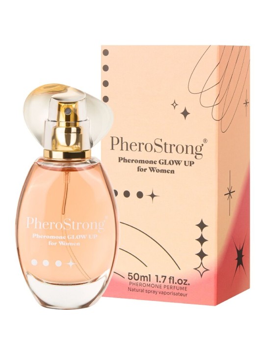 PHEROSTRONG GLOW UP PERFUME CON FEROMONAS PARA MUJER 50 ML