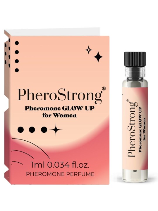 PHEROSTRONG GLOW UP PERFUME CON FEROMONAS PARA MUJER 1 ML