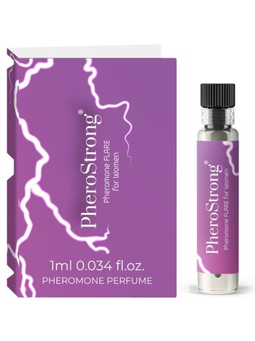 PHEROSTRONG FLARE PERFUME CON FEROMONAS PARA MUJER 1 ML