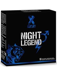 XPOWER NIGHT LEGEND ESTIMULANTE DE ACCION RAPIDA ERECCION Y RENDIMIENTO 10 CAPSULAS