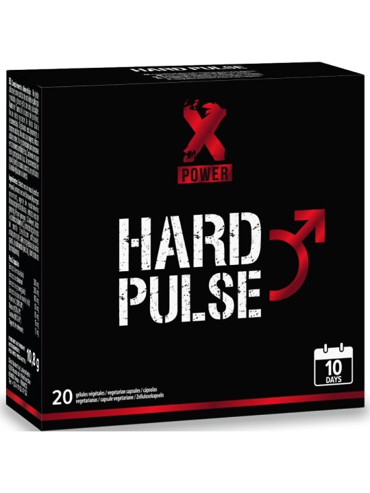 XPOWER HARD PULSE TRATAMIENTO EXPRES 10 DIAS ERECCION Y RESISTENCIA 20 CAPSULAS