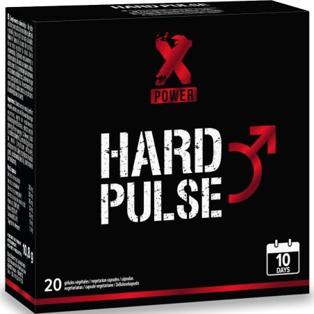 XPOWER HARD PULSE TRATAMIENTO EXPRES 10 DIAS ERECCION Y RESISTENCIA 20 CAPSULAS