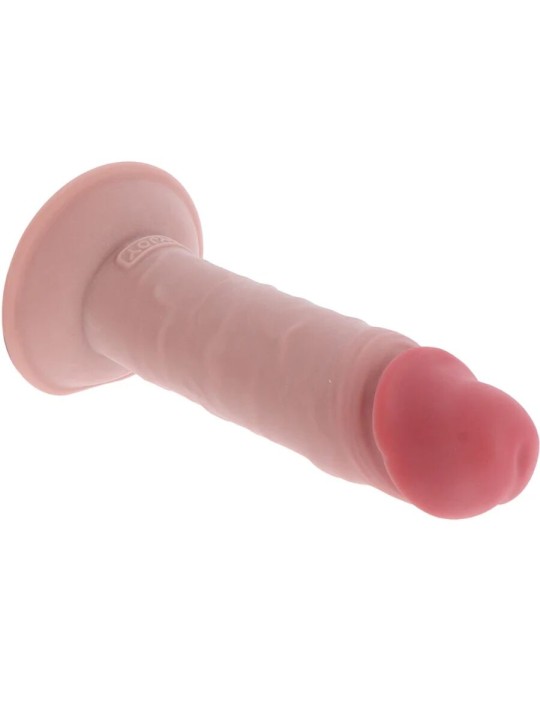 GET REAL DILDO DELUXE DONG GRUESO DE DOBLE DENSIDAD TPE 20 CM