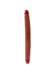 GET REAL DILDO DOBLE DONG DE SILICONA CARAMELO 40 CM