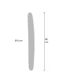 GET REAL DILDO DOBLE DONG DE SILICONA CARAMELO 40 CM