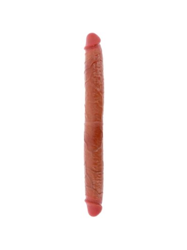 GET REAL DILDO DOBLE DONG DE SILICONA CARAMELO 46 CM