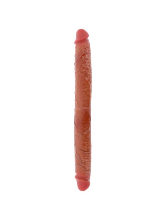 GET REAL DILDO DOBLE DONG DE SILICONA CARAMELO 46 CM