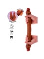 GET REAL DILDO DOBLE DONG DE SILICONA CARAMELO 46 CM