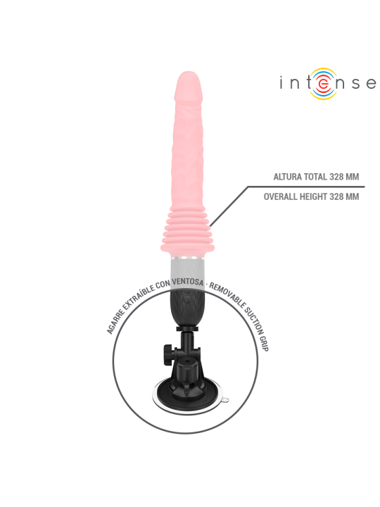 INTENSE CYNTHIA VIBRADOR THRUSTING CONTROL REMOTO CON CALOR