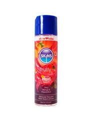 SKINS FRUITY LUBRICANTE BASE DE AGUA MANGO FRUTA PASION 130 ML