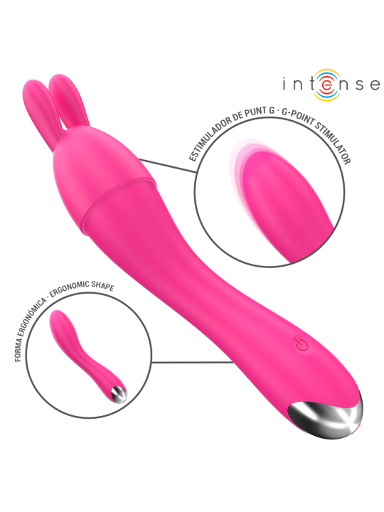 INTENSE CHER VIBRADOR 20 PATRONES CON CABEZALES INTERCAMBIABLES