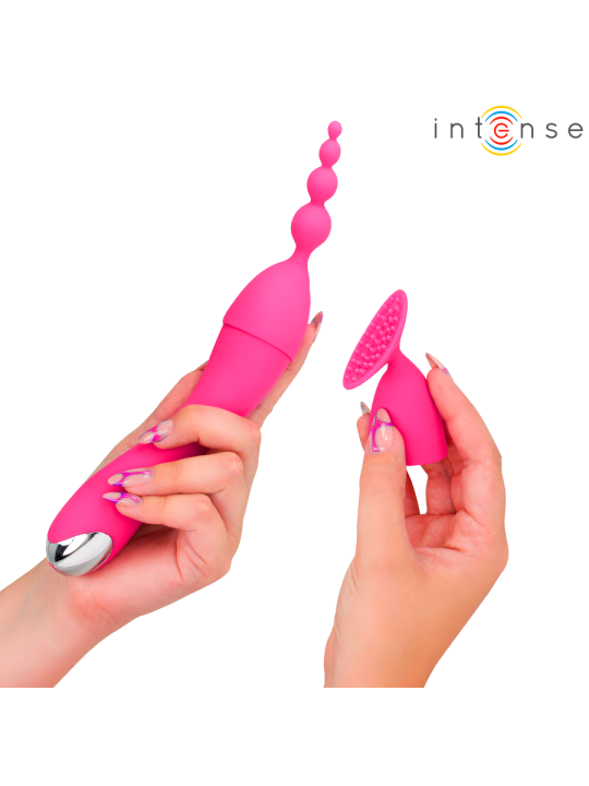INTENSE CHER VIBRADOR 20 PATRONES CON CABEZALES INTERCAMBIABLES
