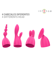 INTENSE CHER VIBRADOR 20 PATRONES CON CABEZALES INTERCAMBIABLES