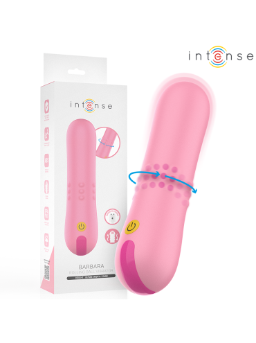 INTENSE BARBARA VIBRADOR CON PERLAS GIRATORIAS