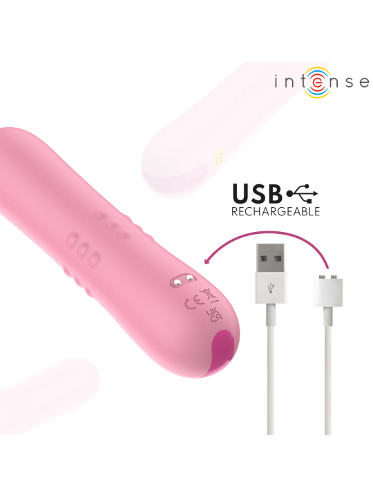 INTENSE BARBARA VIBRADOR CON PERLAS GIRATORIAS