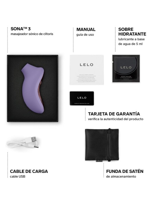 LELO MASAJEADOR SONICO DE CLITORIS