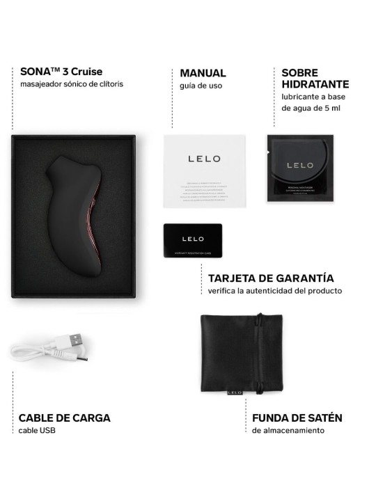 LELO MASAJEADOR SONICO DE CLITORIS