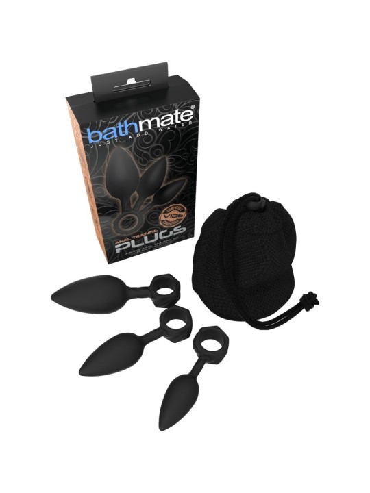 BATHMATE KIT DE ENTRENAMIENTO 3 PLUGS ANALES