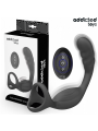 ADDICTED TOYS ANILLO DOBLE VIBRADOR PROSTATICO CONTROL REMOTO