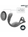 ADDICTED TOYS ANILLO DOBLE VIBRADOR PROSTATICO CONTROL REMOTO