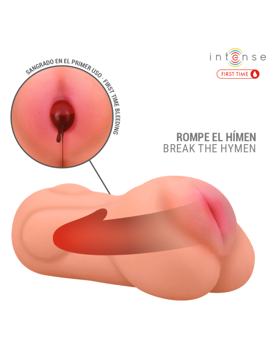 INTENSE FIRST TIME SOPHIE VAGINA VIRGEN CON HIMEN Y SANGRADO