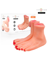 INTENSE DEEP TOUCH GABBIE MASTUBADOR DE DOS PIEZAS EN FORMA DE PIE