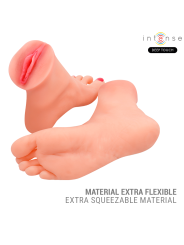 INTENSE DEEP TOUCH GABBIE MASTUBADOR DE DOS PIEZAS EN FORMA DE PIE